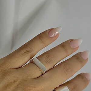 Anel Domus em prata 925