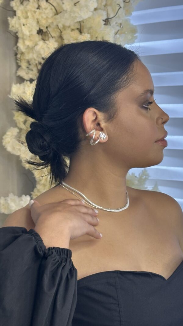 Brinco Ear Cuff de Prata 925 - Imagem 2