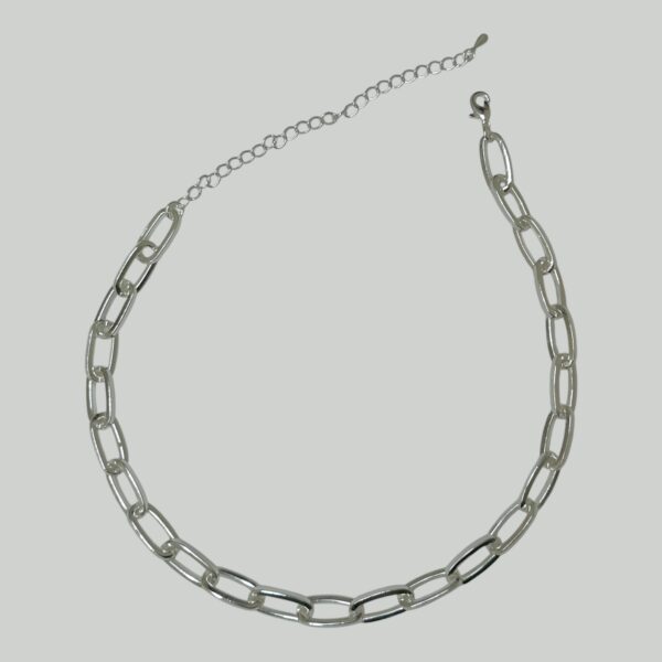CHOKER CARTIER 9MM EM BANHO DE PRATA