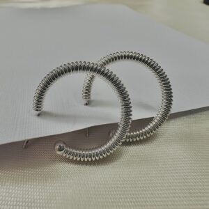 Brinco em Prata 925 Argola Fusion