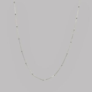 Choker em prata 925 de Bolinhas - 45cm
