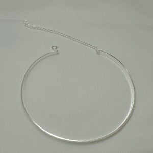 CHOKER DESEJO - BANHO DE PRATA